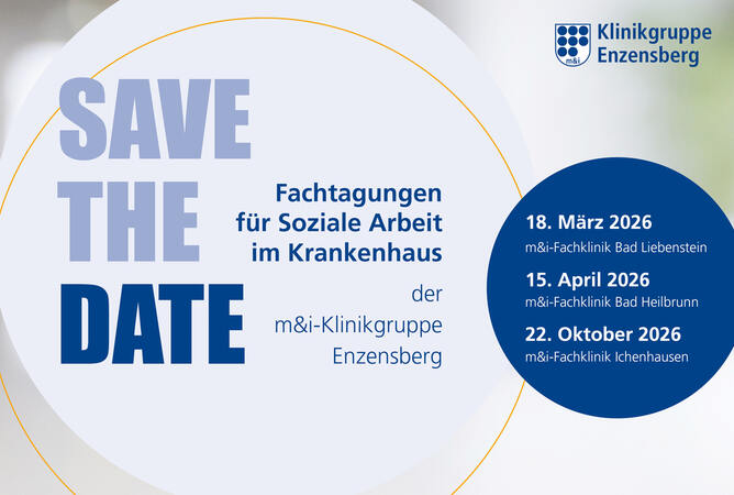 SAVE THE DATE: Fachtagungen für Soziale Arbeit im Krankenhaus