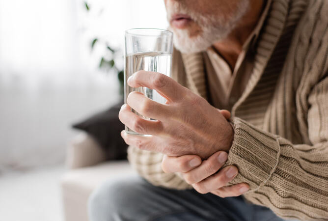 Parkinson-Tester in der m&i-Fachklinik Ichenhausen